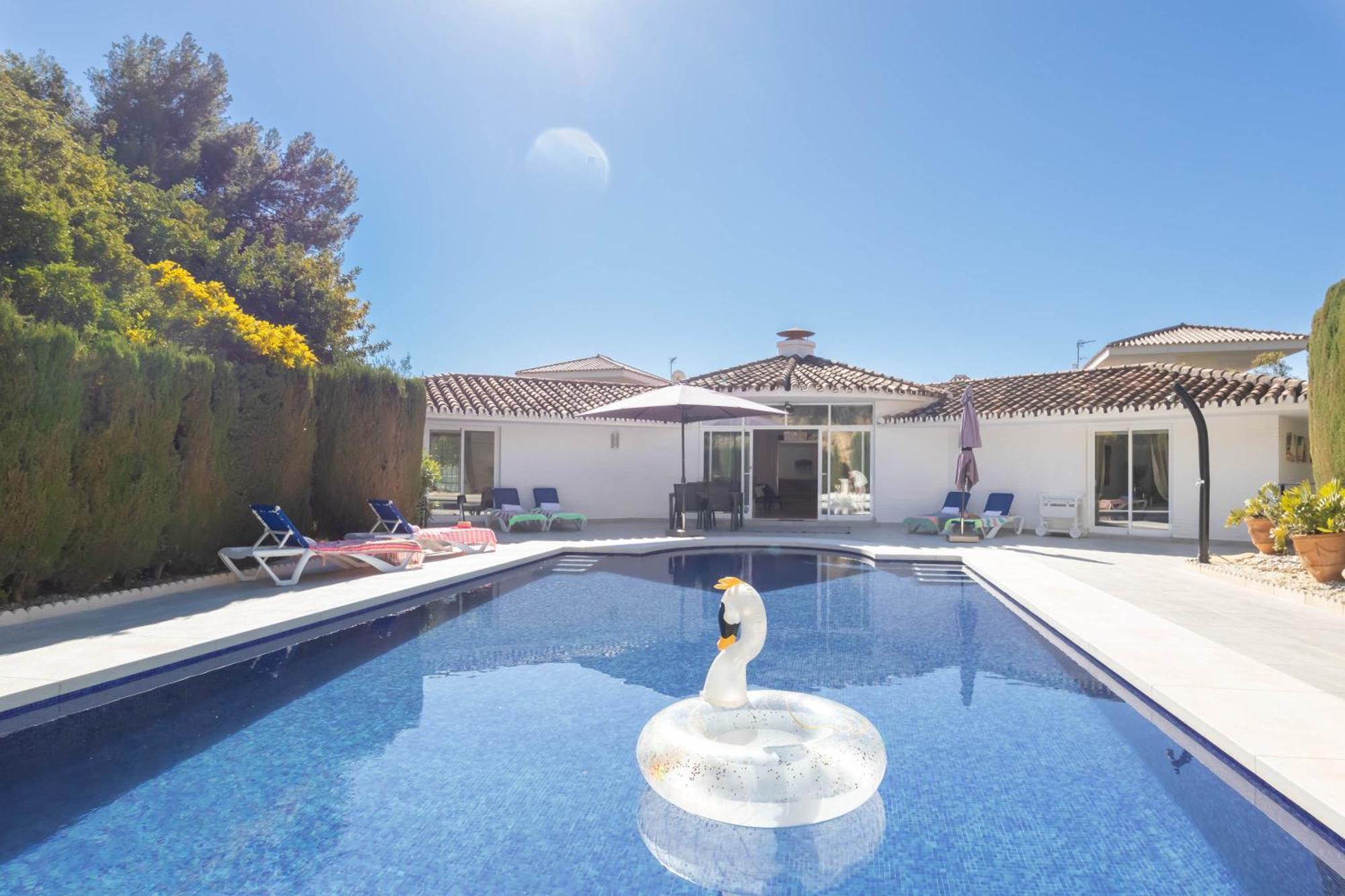 Pool Villa Rancho Domingo Family Friendly - Happy Rentals Benalmádena Exteriér fotografie