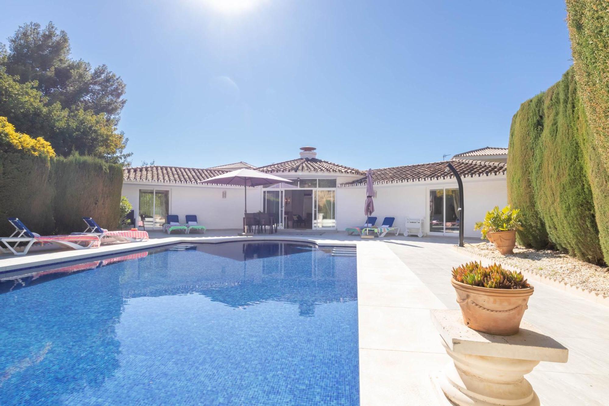 Pool Villa Rancho Domingo Family Friendly - Happy Rentals Benalmádena Exteriér fotografie